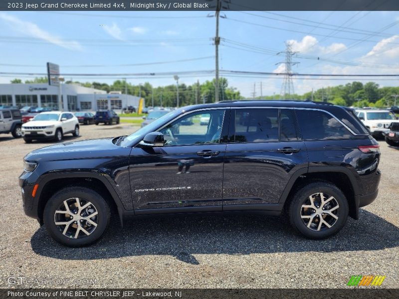 Midnight Sky / Global Black 2023 Jeep Grand Cherokee Limited 4x4