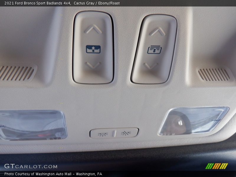 Cactus Gray / Ebony/Roast 2021 Ford Bronco Sport Badlands 4x4