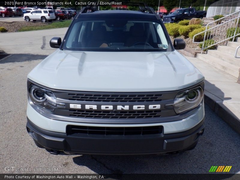 Cactus Gray / Ebony/Roast 2021 Ford Bronco Sport Badlands 4x4