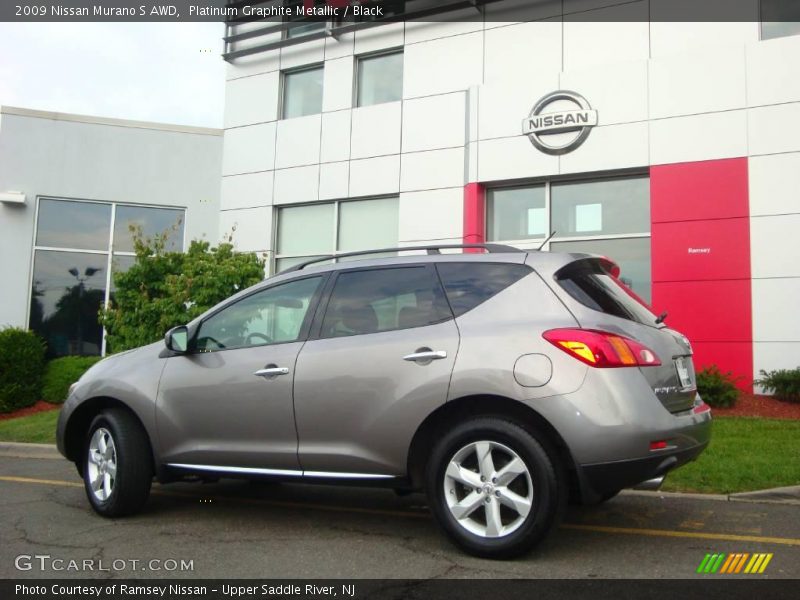Platinum Graphite Metallic / Black 2009 Nissan Murano S AWD