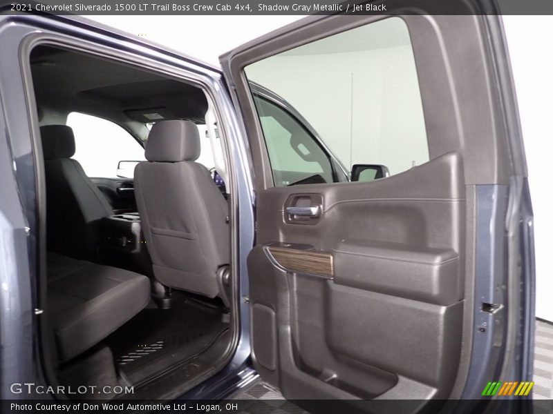Shadow Gray Metallic / Jet Black 2021 Chevrolet Silverado 1500 LT Trail Boss Crew Cab 4x4
