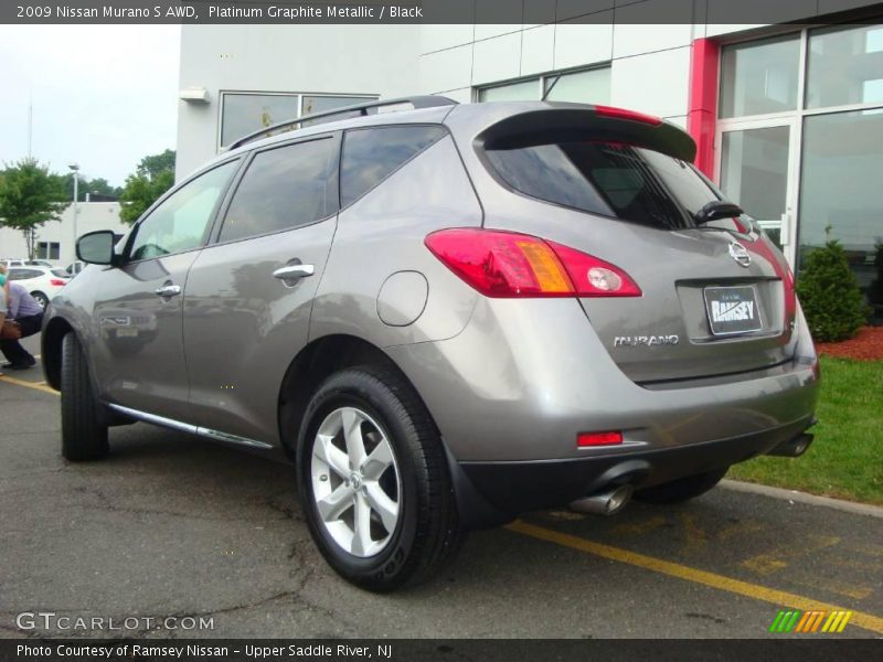 Platinum Graphite Metallic / Black 2009 Nissan Murano S AWD