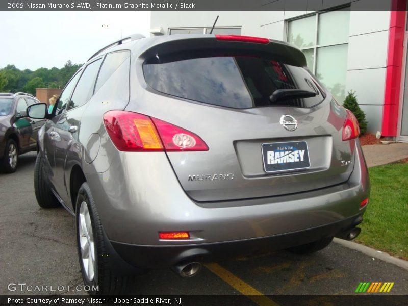 Platinum Graphite Metallic / Black 2009 Nissan Murano S AWD