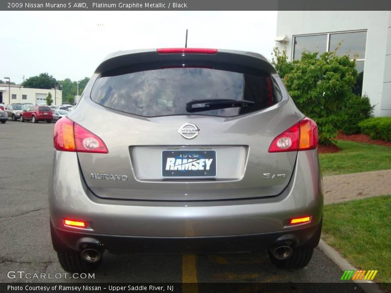 Platinum Graphite Metallic / Black 2009 Nissan Murano S AWD