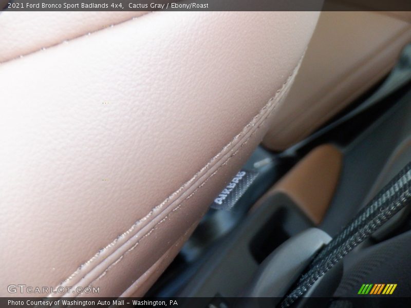 Cactus Gray / Ebony/Roast 2021 Ford Bronco Sport Badlands 4x4
