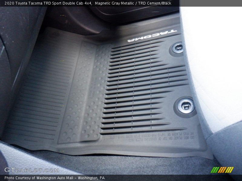 Magnetic Gray Metallic / TRD Cement/Black 2020 Toyota Tacoma TRD Sport Double Cab 4x4