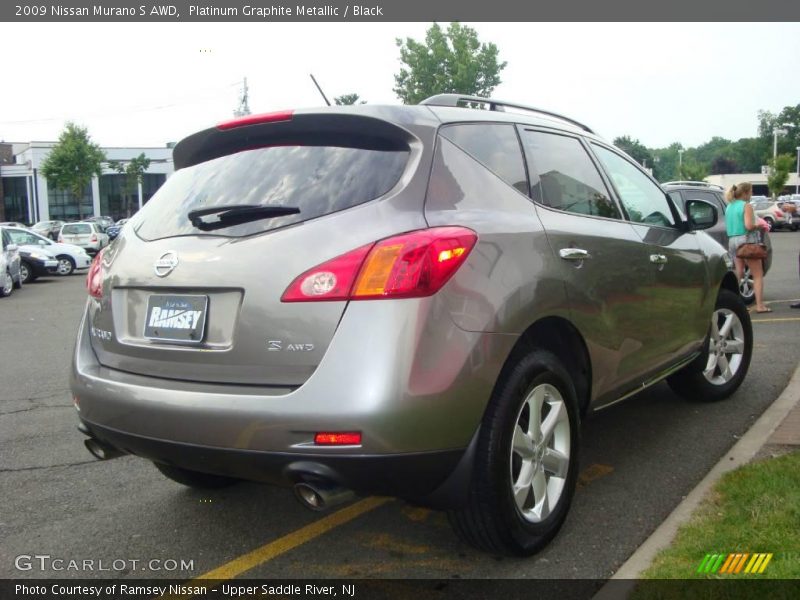 Platinum Graphite Metallic / Black 2009 Nissan Murano S AWD