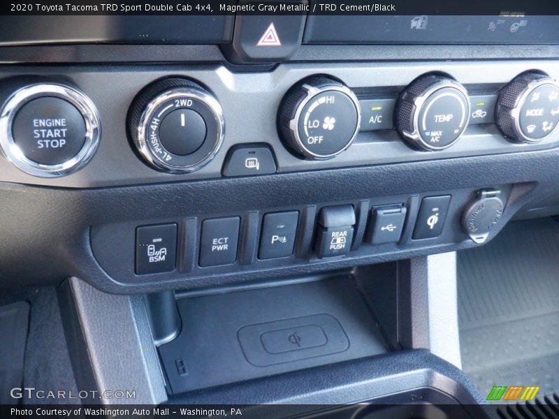 Magnetic Gray Metallic / TRD Cement/Black 2020 Toyota Tacoma TRD Sport Double Cab 4x4