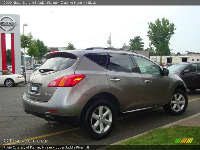 Platinum Graphite Metallic / Black 2009 Nissan Murano S AWD