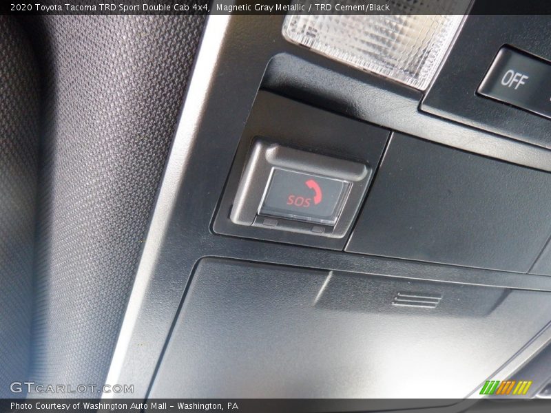 Magnetic Gray Metallic / TRD Cement/Black 2020 Toyota Tacoma TRD Sport Double Cab 4x4