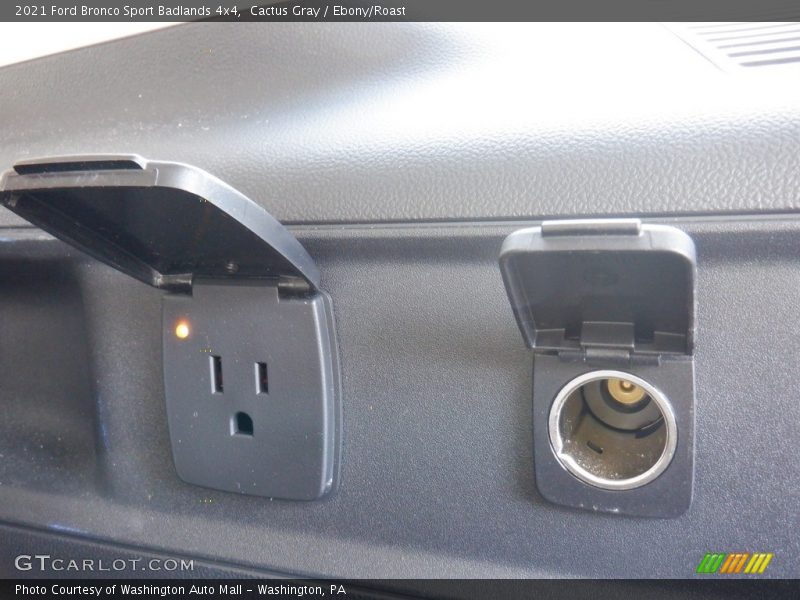 Cactus Gray / Ebony/Roast 2021 Ford Bronco Sport Badlands 4x4