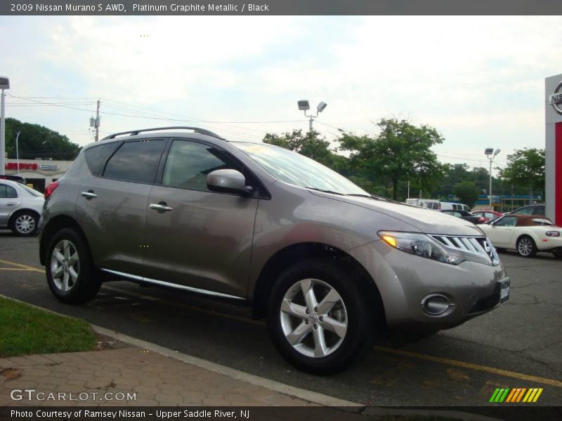 Platinum Graphite Metallic / Black 2009 Nissan Murano S AWD