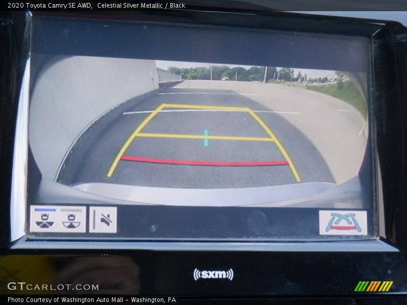 Celestial Silver Metallic / Black 2020 Toyota Camry SE AWD