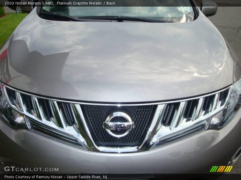 Platinum Graphite Metallic / Black 2009 Nissan Murano S AWD