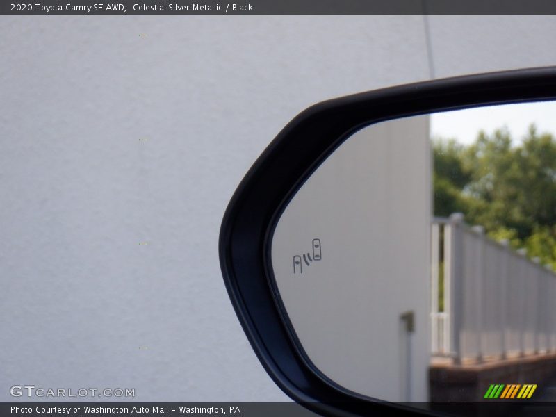 Celestial Silver Metallic / Black 2020 Toyota Camry SE AWD