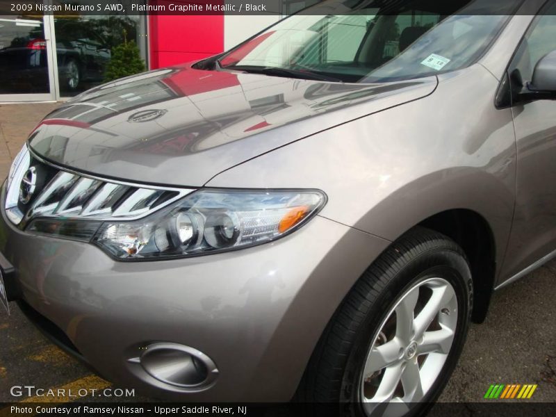 Platinum Graphite Metallic / Black 2009 Nissan Murano S AWD