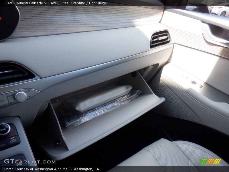 Steel Graphite / Light Beige 2020 Hyundai Palisade SEL AWD
