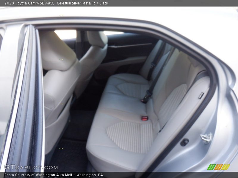 Celestial Silver Metallic / Black 2020 Toyota Camry SE AWD