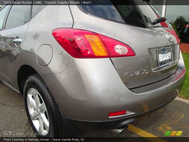 Platinum Graphite Metallic / Black 2009 Nissan Murano S AWD