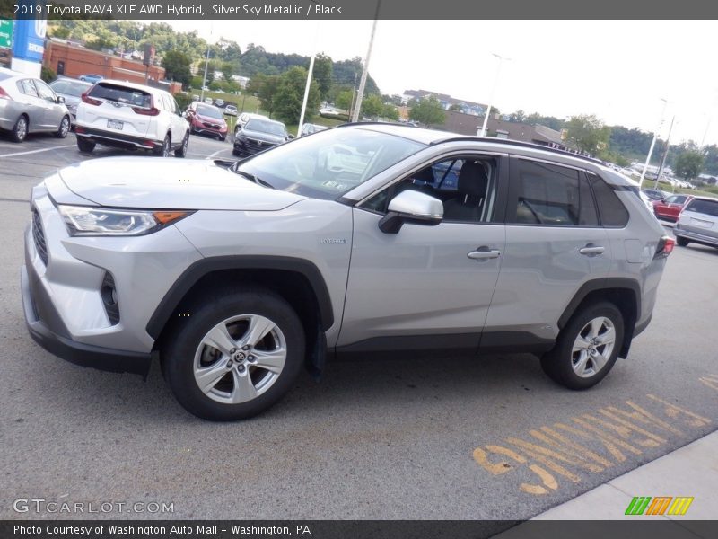  2019 RAV4 XLE AWD Hybrid Silver Sky Metallic