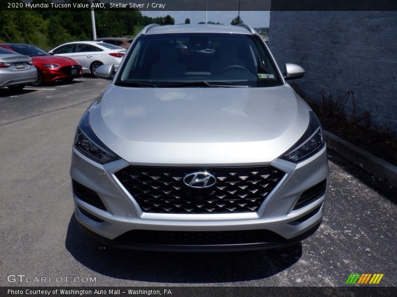 Stellar Silver / Gray 2020 Hyundai Tucson Value AWD