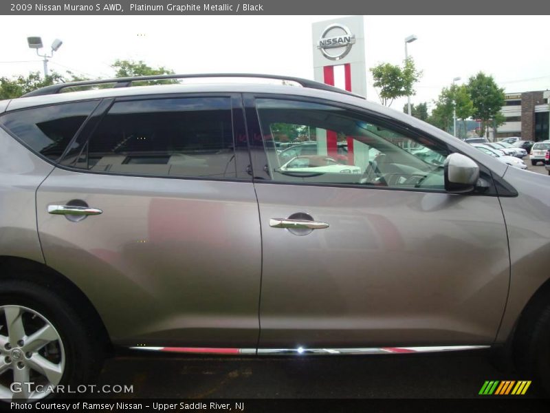 Platinum Graphite Metallic / Black 2009 Nissan Murano S AWD