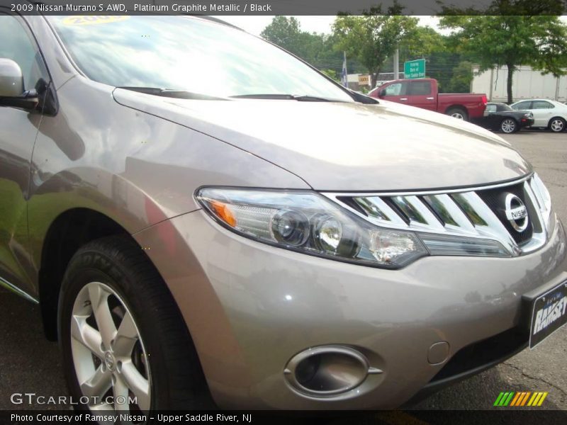 Platinum Graphite Metallic / Black 2009 Nissan Murano S AWD