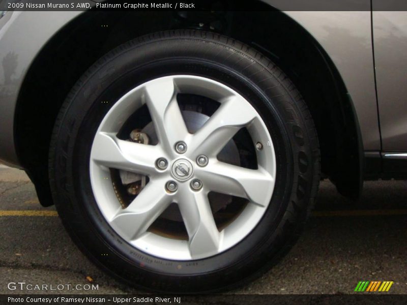 Platinum Graphite Metallic / Black 2009 Nissan Murano S AWD
