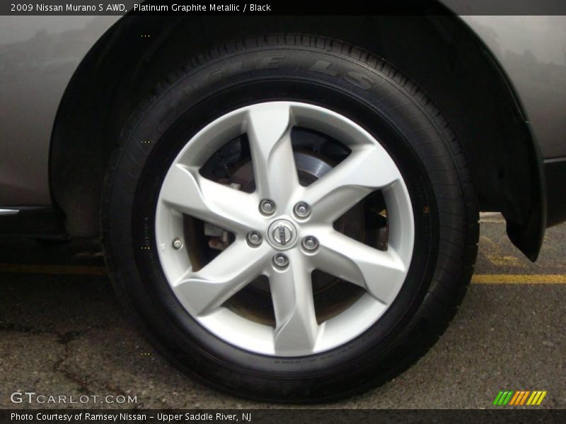 Platinum Graphite Metallic / Black 2009 Nissan Murano S AWD