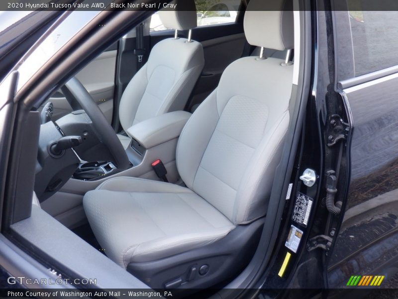 Black Noir Pearl / Gray 2020 Hyundai Tucson Value AWD