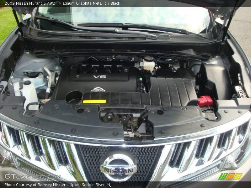 Platinum Graphite Metallic / Black 2009 Nissan Murano S AWD