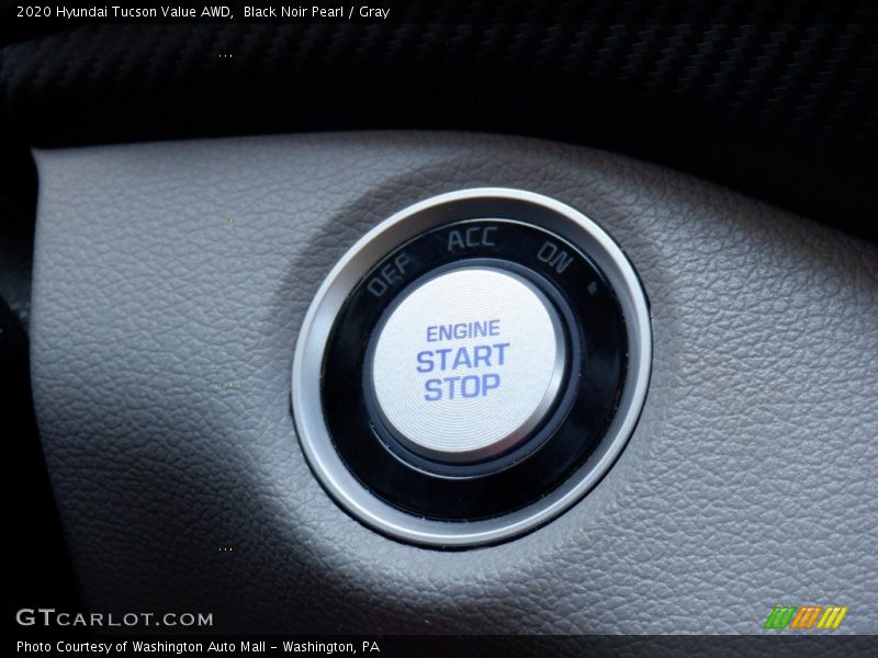 Black Noir Pearl / Gray 2020 Hyundai Tucson Value AWD