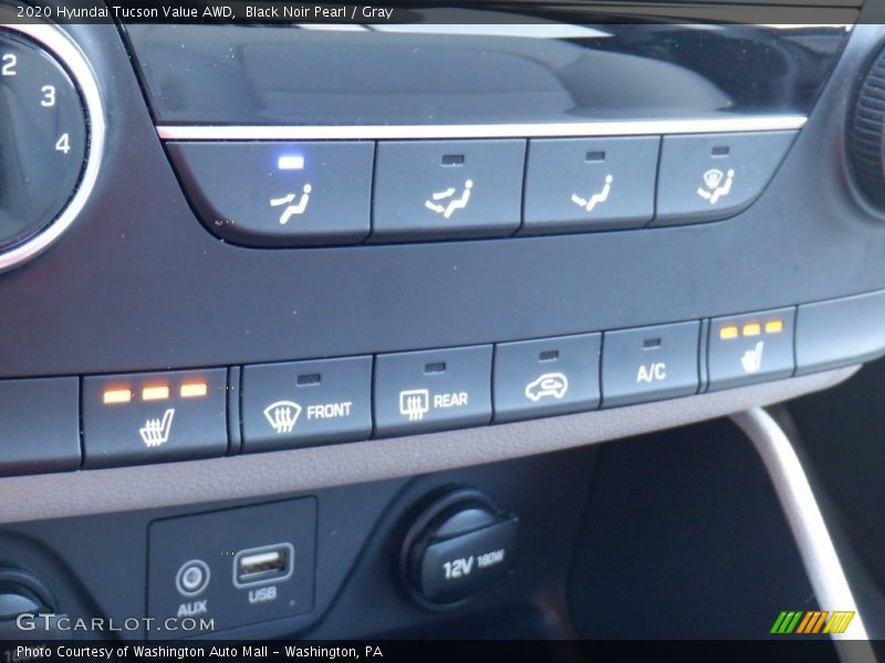 Black Noir Pearl / Gray 2020 Hyundai Tucson Value AWD