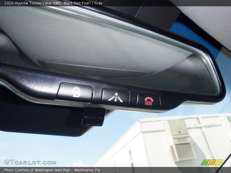 Black Noir Pearl / Gray 2020 Hyundai Tucson Value AWD