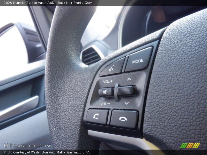 Black Noir Pearl / Gray 2020 Hyundai Tucson Value AWD