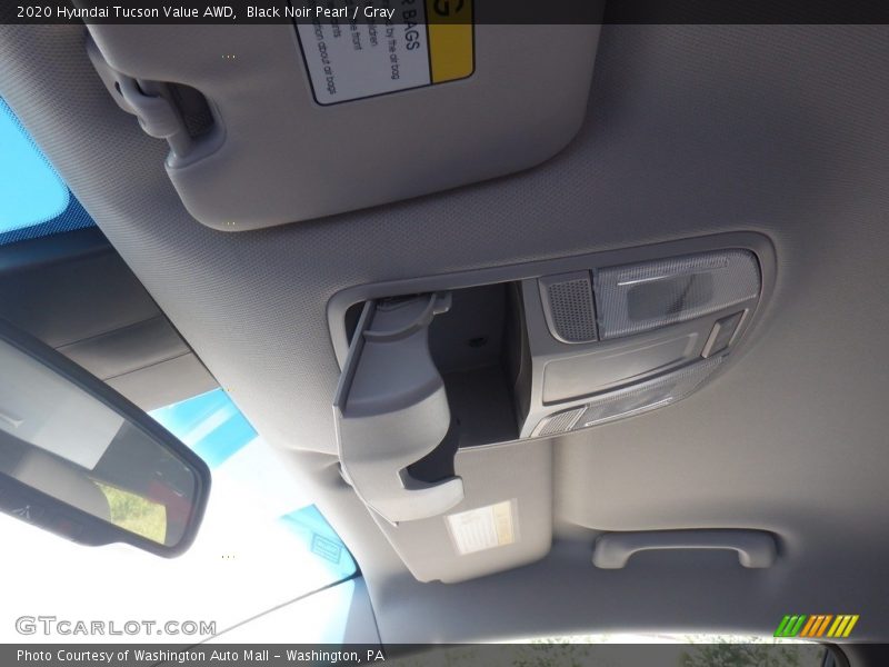 Black Noir Pearl / Gray 2020 Hyundai Tucson Value AWD