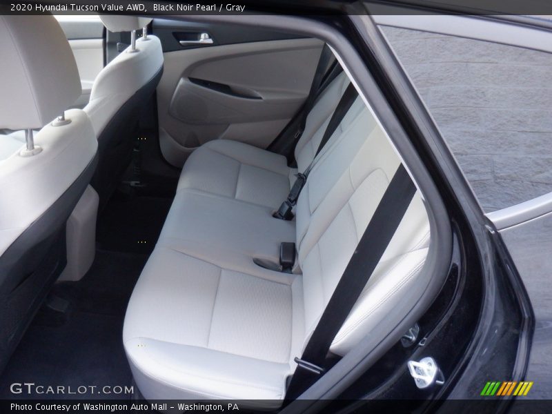 Black Noir Pearl / Gray 2020 Hyundai Tucson Value AWD