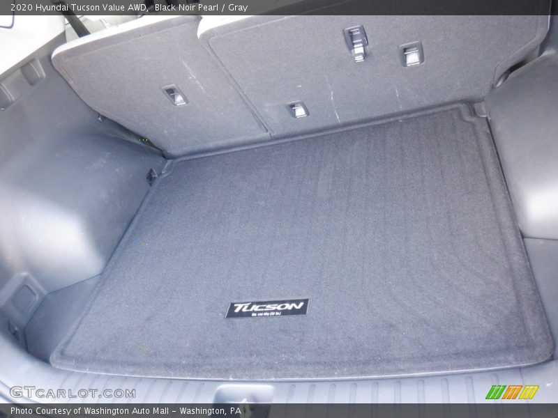Black Noir Pearl / Gray 2020 Hyundai Tucson Value AWD