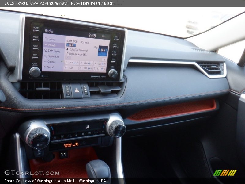 Ruby Flare Pearl / Black 2019 Toyota RAV4 Adventure AWD
