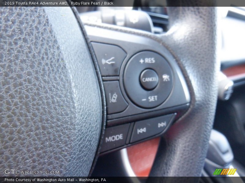 Ruby Flare Pearl / Black 2019 Toyota RAV4 Adventure AWD