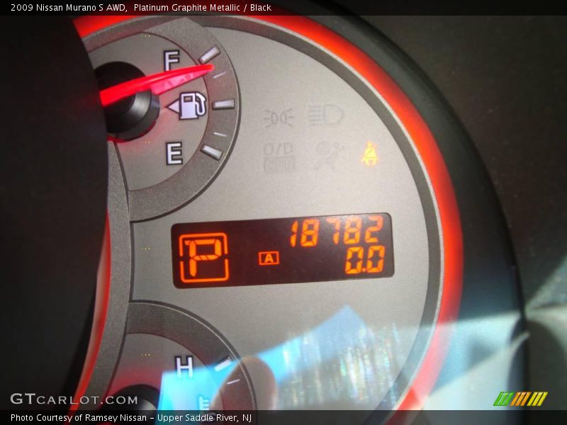 Platinum Graphite Metallic / Black 2009 Nissan Murano S AWD