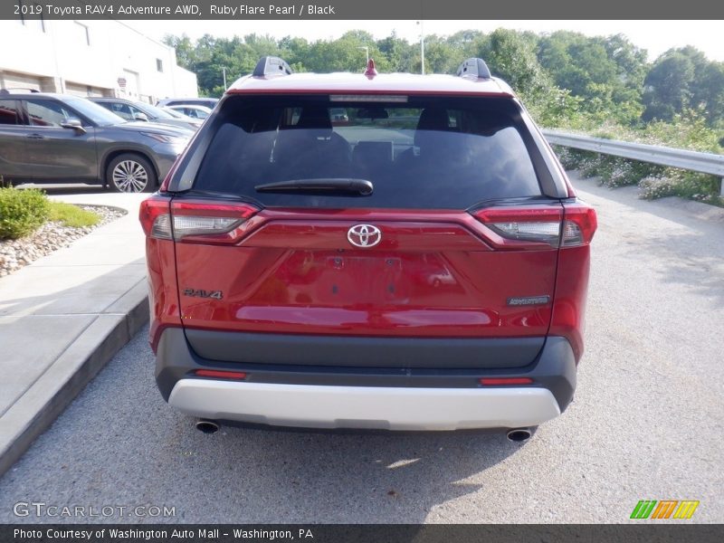 Ruby Flare Pearl / Black 2019 Toyota RAV4 Adventure AWD