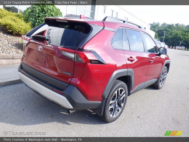 Ruby Flare Pearl / Black 2019 Toyota RAV4 Adventure AWD