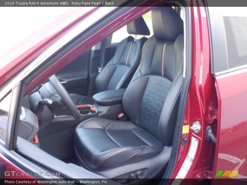 Front Seat of 2019 RAV4 Adventure AWD