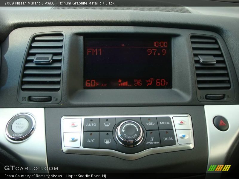 Platinum Graphite Metallic / Black 2009 Nissan Murano S AWD