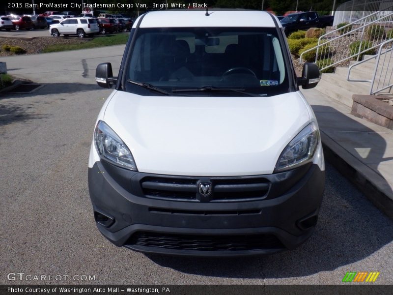 Bright White / Black 2015 Ram ProMaster City Tradesman Cargo Van