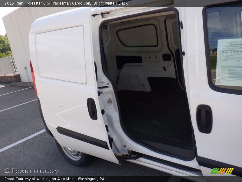 Bright White / Black 2015 Ram ProMaster City Tradesman Cargo Van