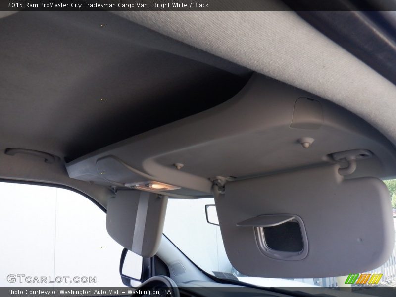 Bright White / Black 2015 Ram ProMaster City Tradesman Cargo Van