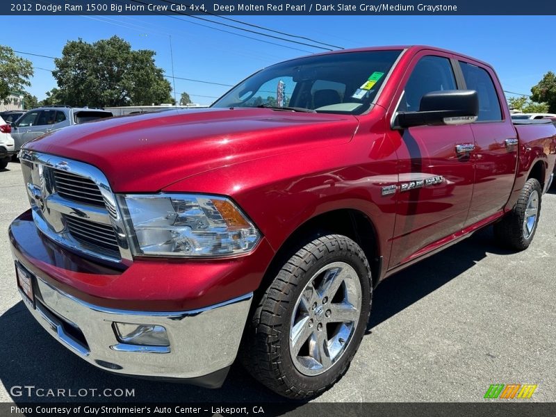 Front 3/4 View of 2012 Ram 1500 Big Horn Crew Cab 4x4