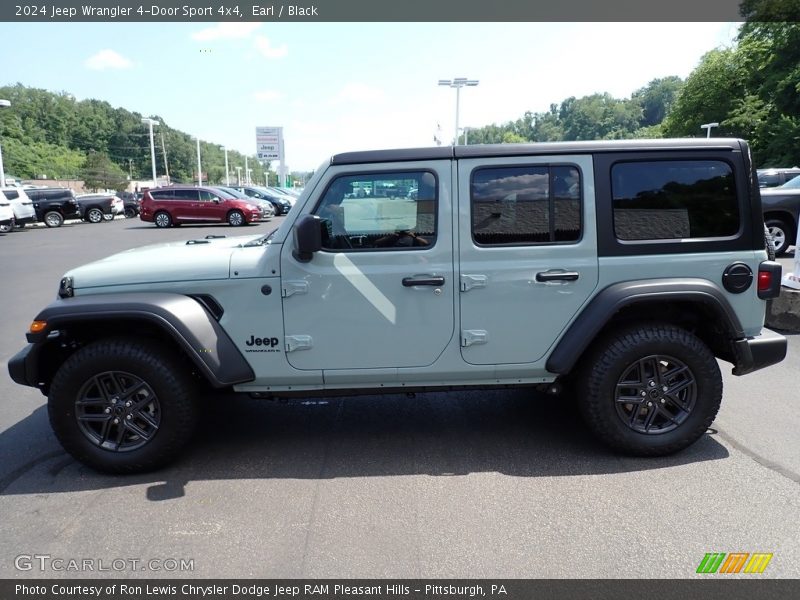 Earl / Black 2024 Jeep Wrangler 4-Door Sport 4x4